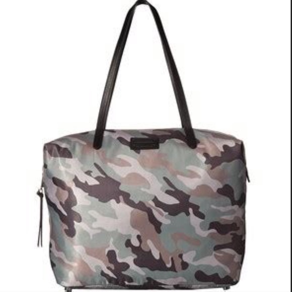 🆕 Rebecca Minkoff Blythe Camouflage Tote Bag - Picture 2 of 8